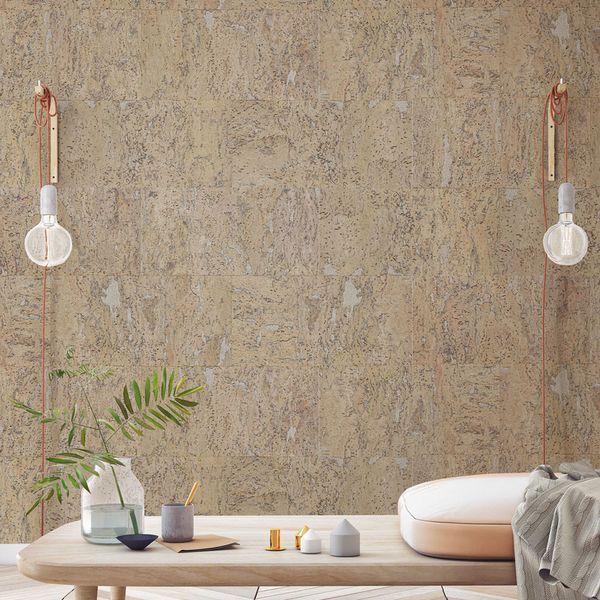 Настінний корок Wicanders Dekwall Stone Art Platinum 81000106 81000106 фото