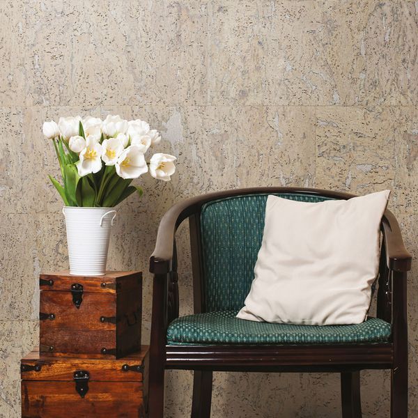 Настінний корок Wicanders Dekwall Stone Art Platinum 81000106 81000106 фото